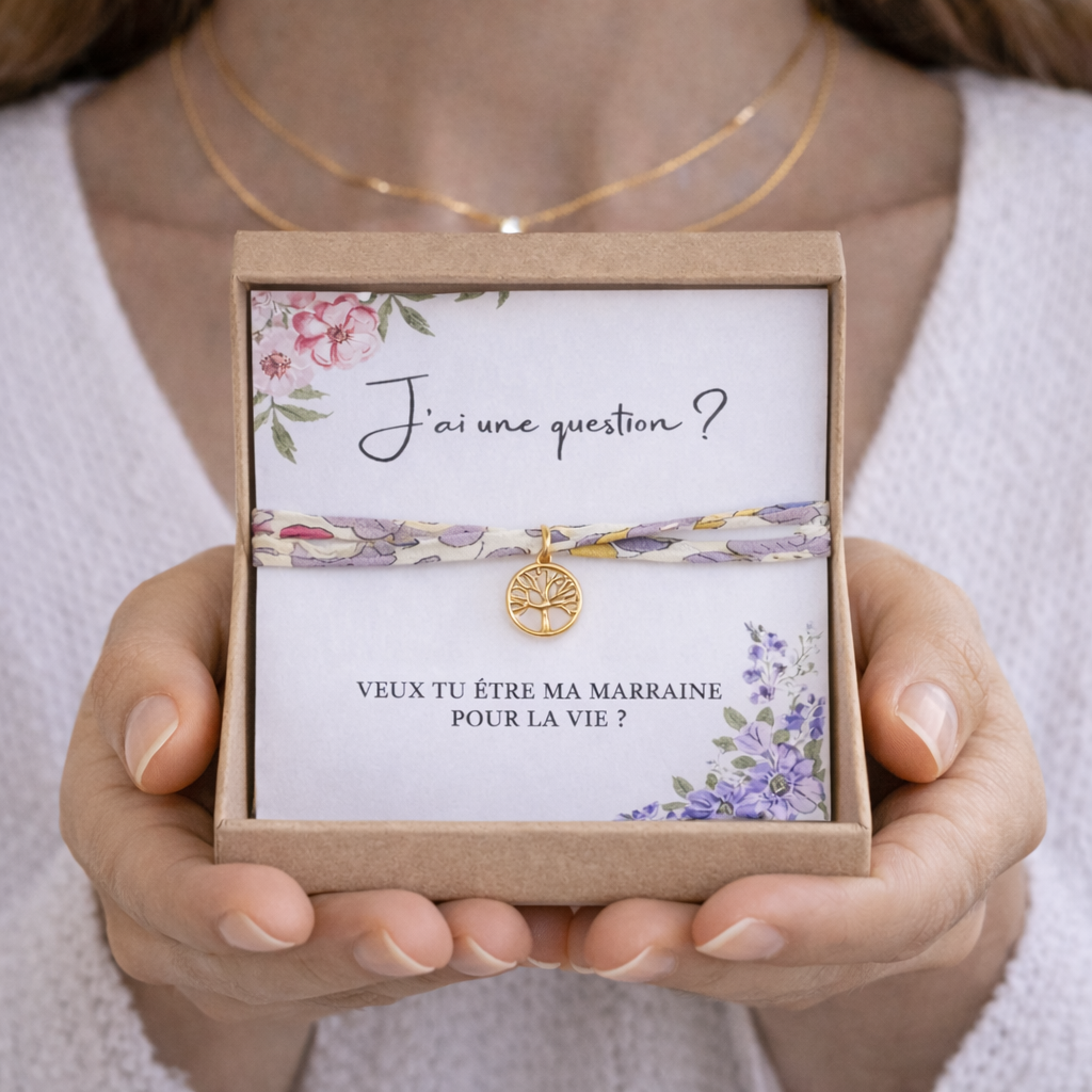 Annonce grossesse Marraine, Bracelet Marraine, Bracelet annonce naissance, Bracelet de demande Marraine