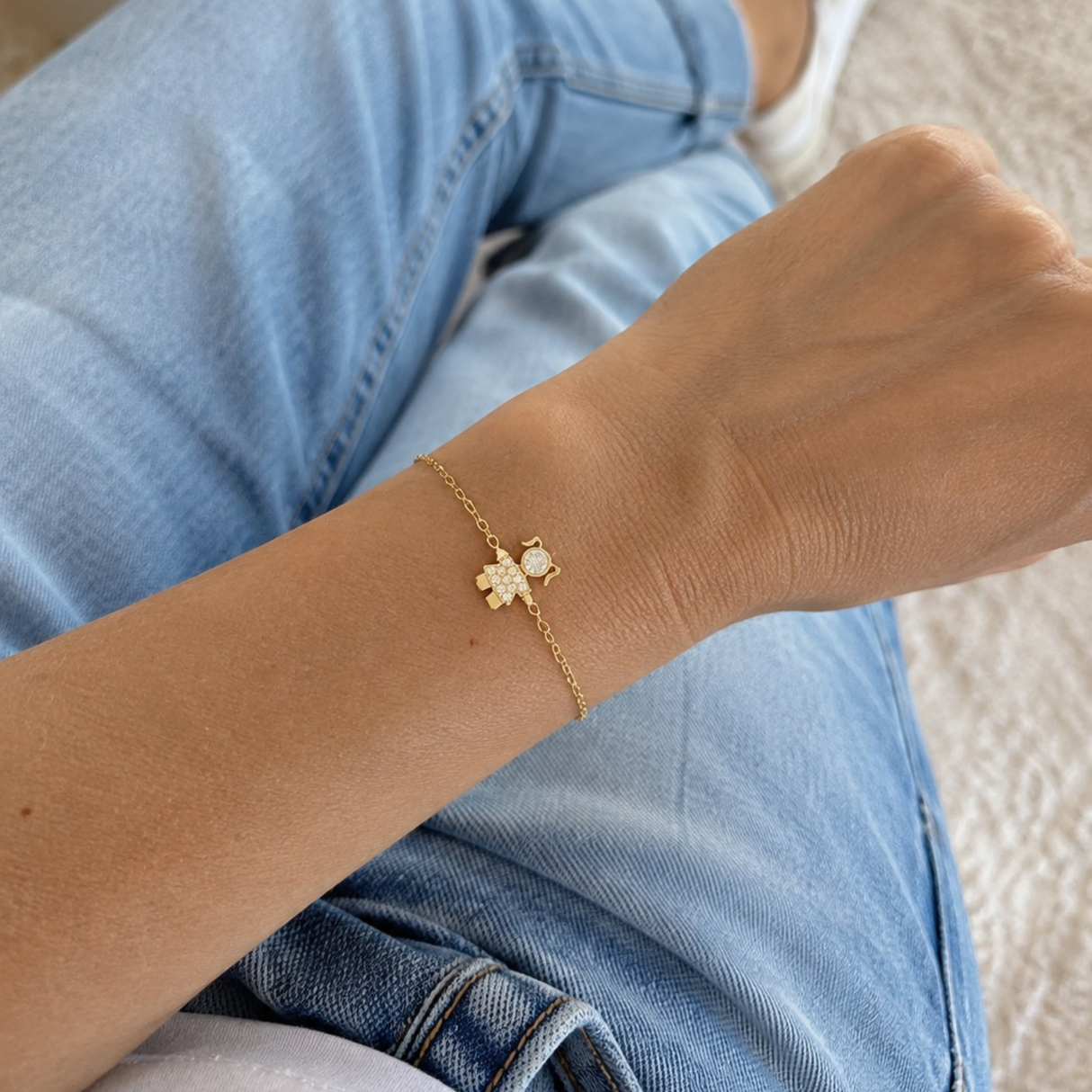 Annonce grossesse - Bracelet Grande Sœur – Bracelet Fille – Bijou Grande Sœur – Cadeau Personnalisé – Idée Cadeau Sœur - Coffret