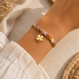 Annonce grossesse Marraine, Bracelet à personnalisé Marraine liberty trèfle , Bracelet annonce naissance, Cadeau de demande Marraine