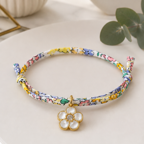 Bracelet annonce grossesse marraine étoile fleur personnalisé, cadeau demande marraine, coffret
