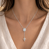 Collier chapelet en acier inoxydable