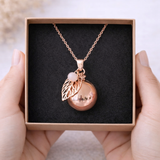 Bola de grossesse doré rose lisse breloque feuille perle quartz rose Bola de grossesse doré rose lisse breloque feuille perle quartz rose - Default Title | Creabibenval