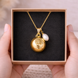 Bola de grossesse doré lisse breloque arbre de vie perle d'eau douce Bola de grossesse doré lisse breloque arbre de vie perle d'eau douce - Default Title | Creabibenval