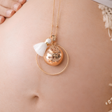 Bola de grossesse doré rose lisse breloque arbre de vie pompon anneau Bola de grossesse doré rose lisse breloque arbre de vie pompon anneau - Default Title | Creabibenval