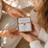 Annonce grossesse - Bracelet Marraine Liberty – Cadeau Marraine – Veux-tu devenir ma marraine ? – Coffret cadeau personnalisé