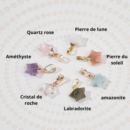 Bola de grossesse brossé or jaune pierre amazonite