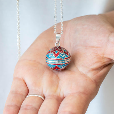 Bola de grossesse vintage argent | Creabibenval