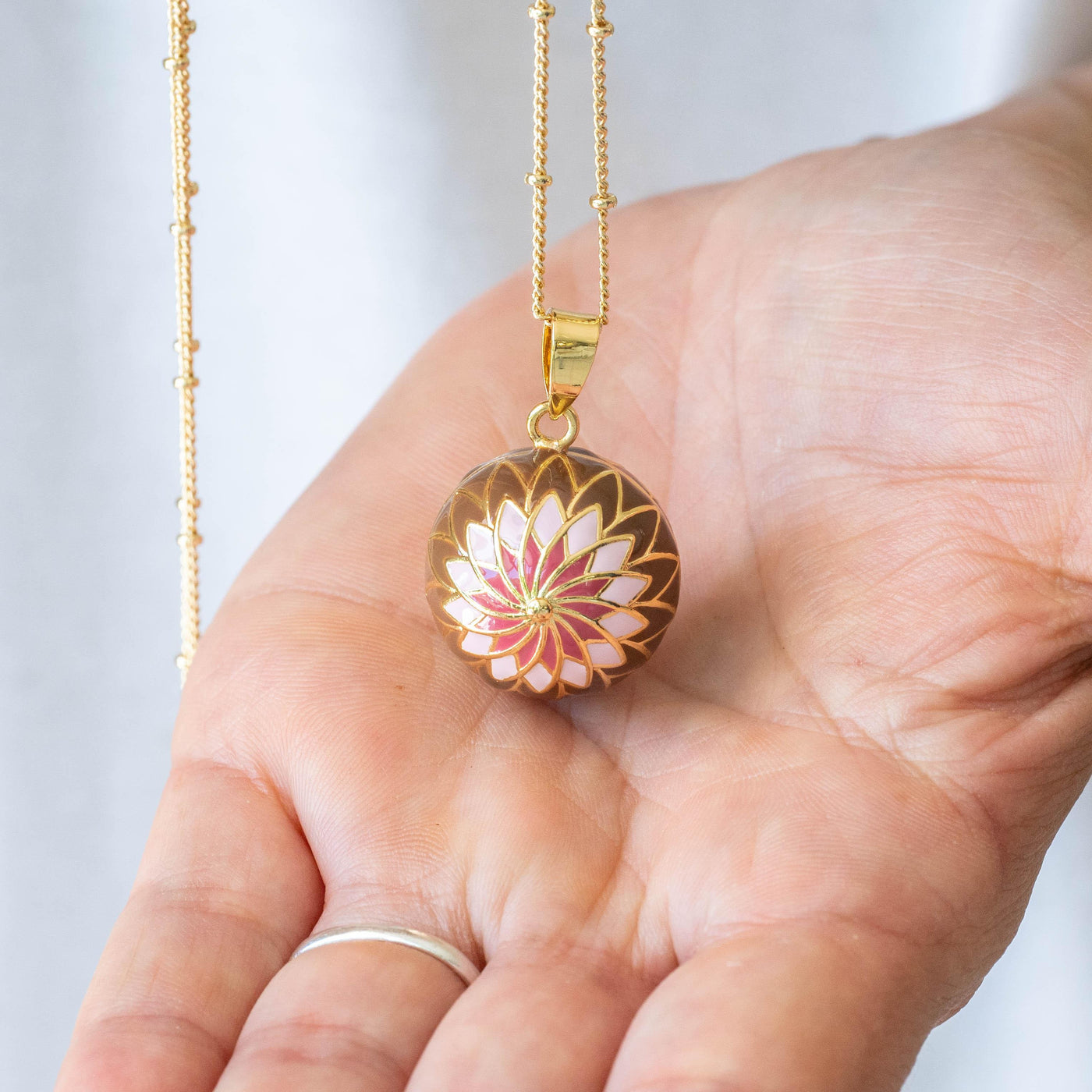 bola de grossesse vintage or jaune | Creabibenval